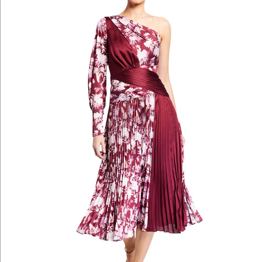 Three floor xilitla midi dress